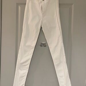 Hollister Women's Crisp White Skinny Jeans